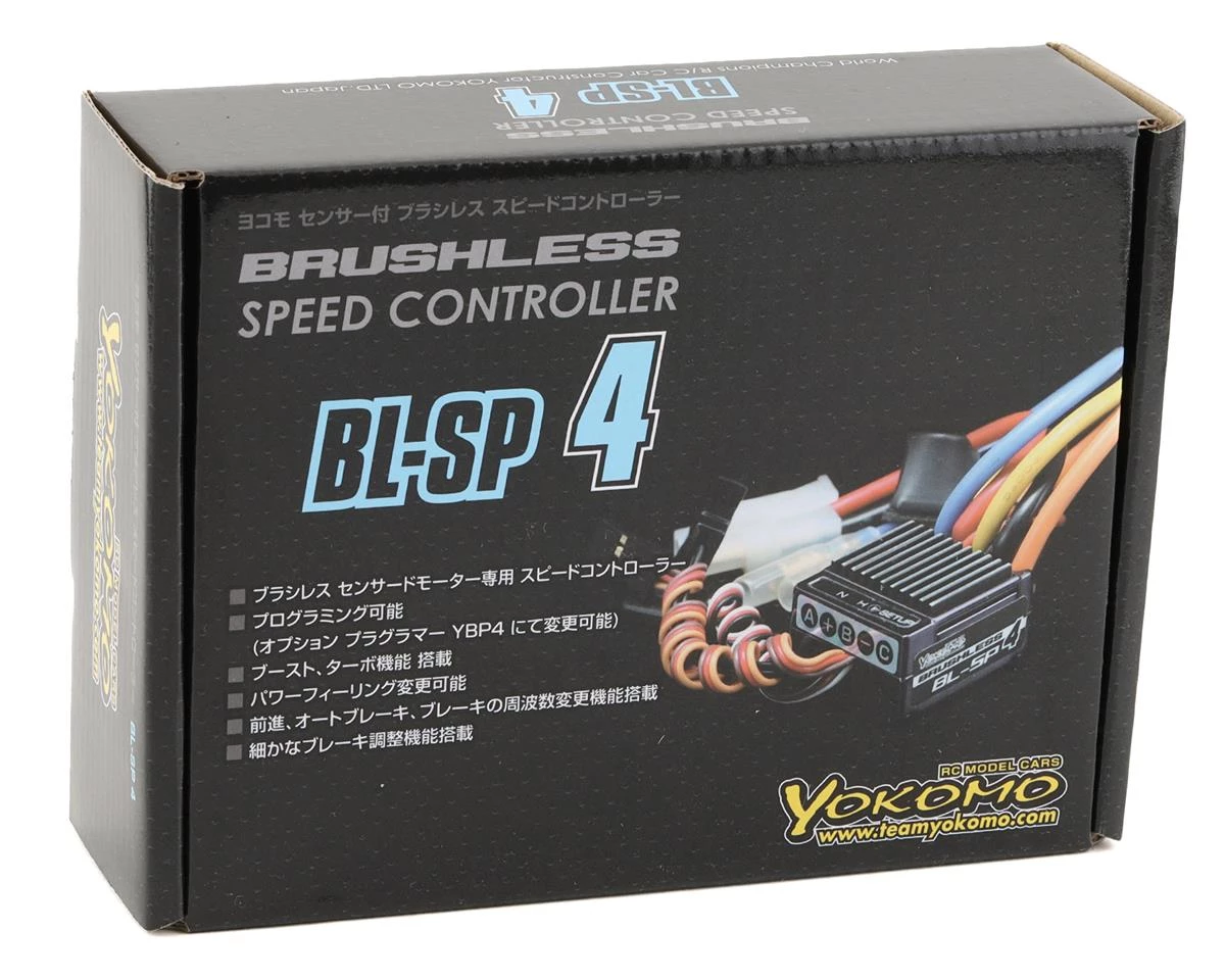 Yokomo BL-SP4 Brushless ESC Speed Controller 2 Yokomo BL-SP4 Brushless ESC Speed Controller - Image 2