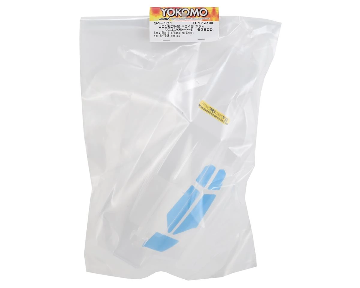 Yokomo JConcepts YZ-4S 1/10 4WD Buggy Body (Clear) 2 Yokomo JConcepts YZ-4S 1/10 4WD Buggy Body (Clear) - Image 2