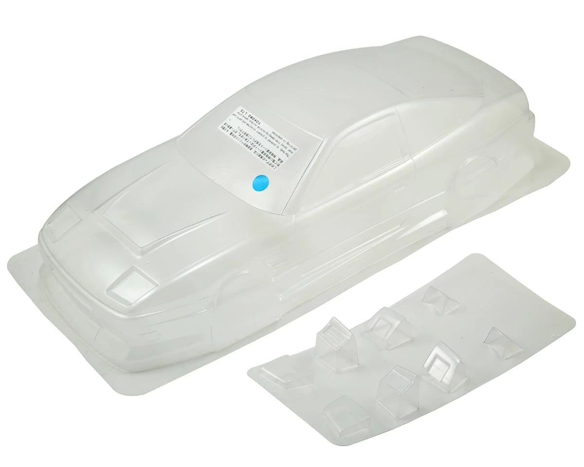Yokomo Nissan 180SX Street Version Drift Body Set (Clear) 1 Yokomo Nissan 180SX Street Version Drift Body Set (Clear)