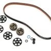 Yokomo YZ-4 Aluminum Narrow Rear Pulley & Belt Set